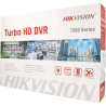 Registratore 5 en 1 (hd-cvi, hd-tvi, ahd, analógico y ip) HIKVISION PRO per 4 canali e 8 mpx di risoluzione massima