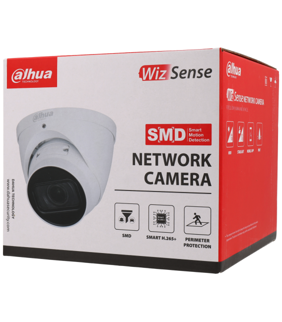 Telecamera DAHUA minidome ip da 5 megapixel e ottica zoom ottico 