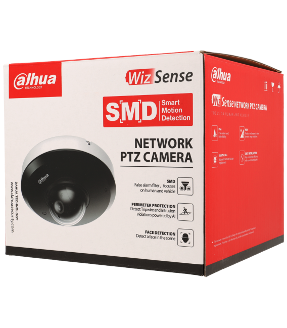 Telecamera DAHUA ptz ip da 4 megapixel e ottica zoom ottico 