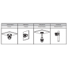 Telecamera DAHUA minidome ip da 4 megapixel e ottica zoom ottico